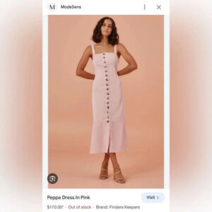 Finders Keepers Dress size 2. NWT